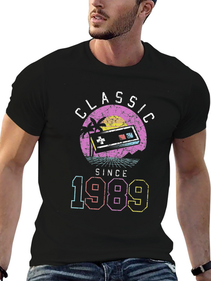 Retro Classic Since 1989 Graphic Tee