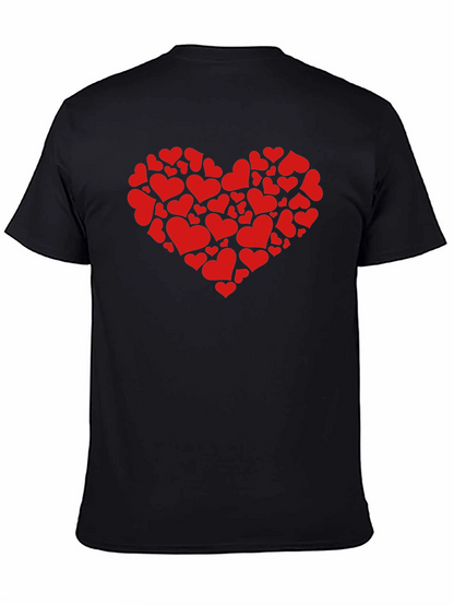 Heart Full of Hearts Black T-Shirt