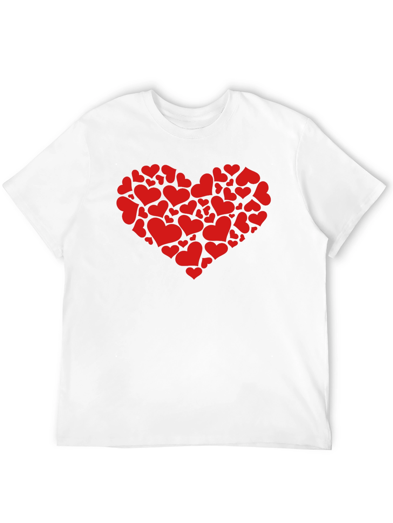 Heart Full of Hearts Black T-Shirt