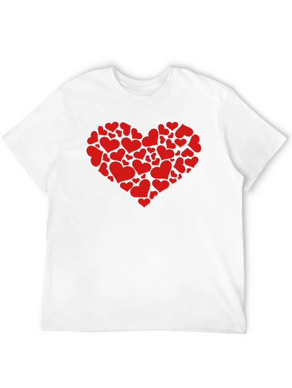 Heart Full of Hearts Black T-Shirt