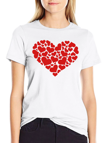 Heart Full of Hearts Black T-Shirt