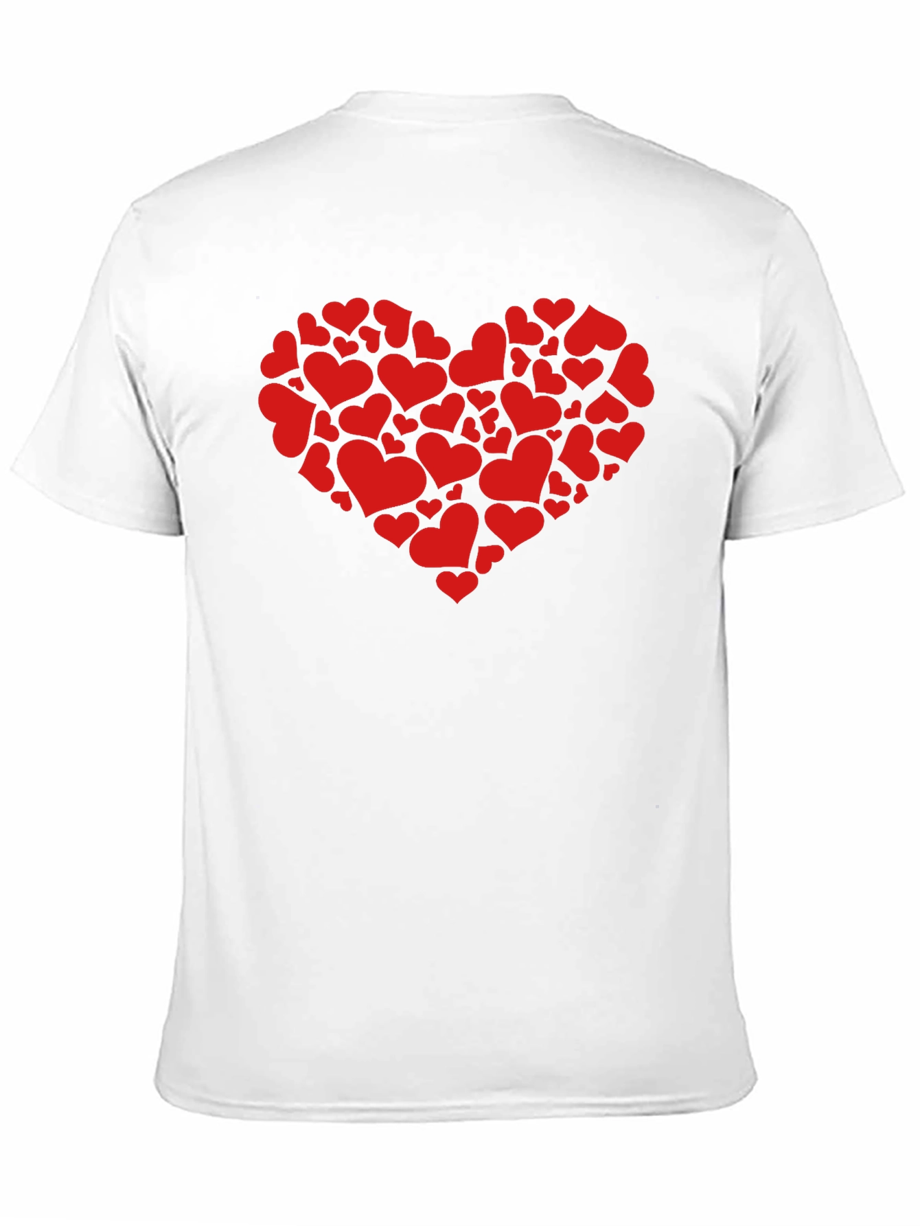 Heart Full of Hearts Black T-Shirt