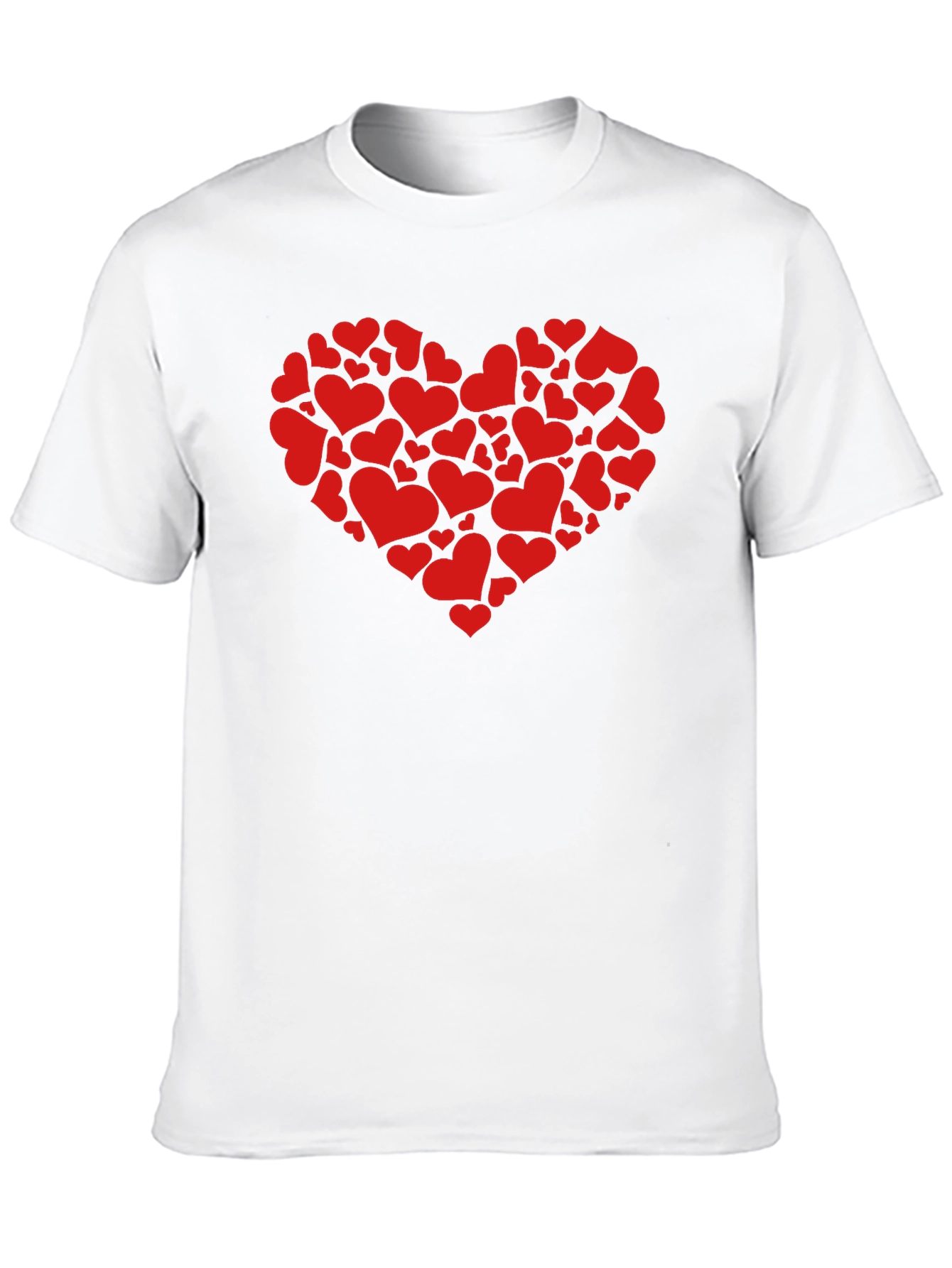 Heart Full of Hearts Black T-Shirt