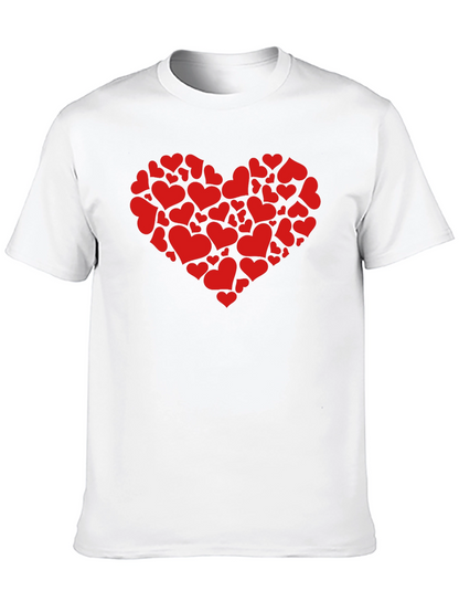 Heart Full of Hearts Black T-Shirt