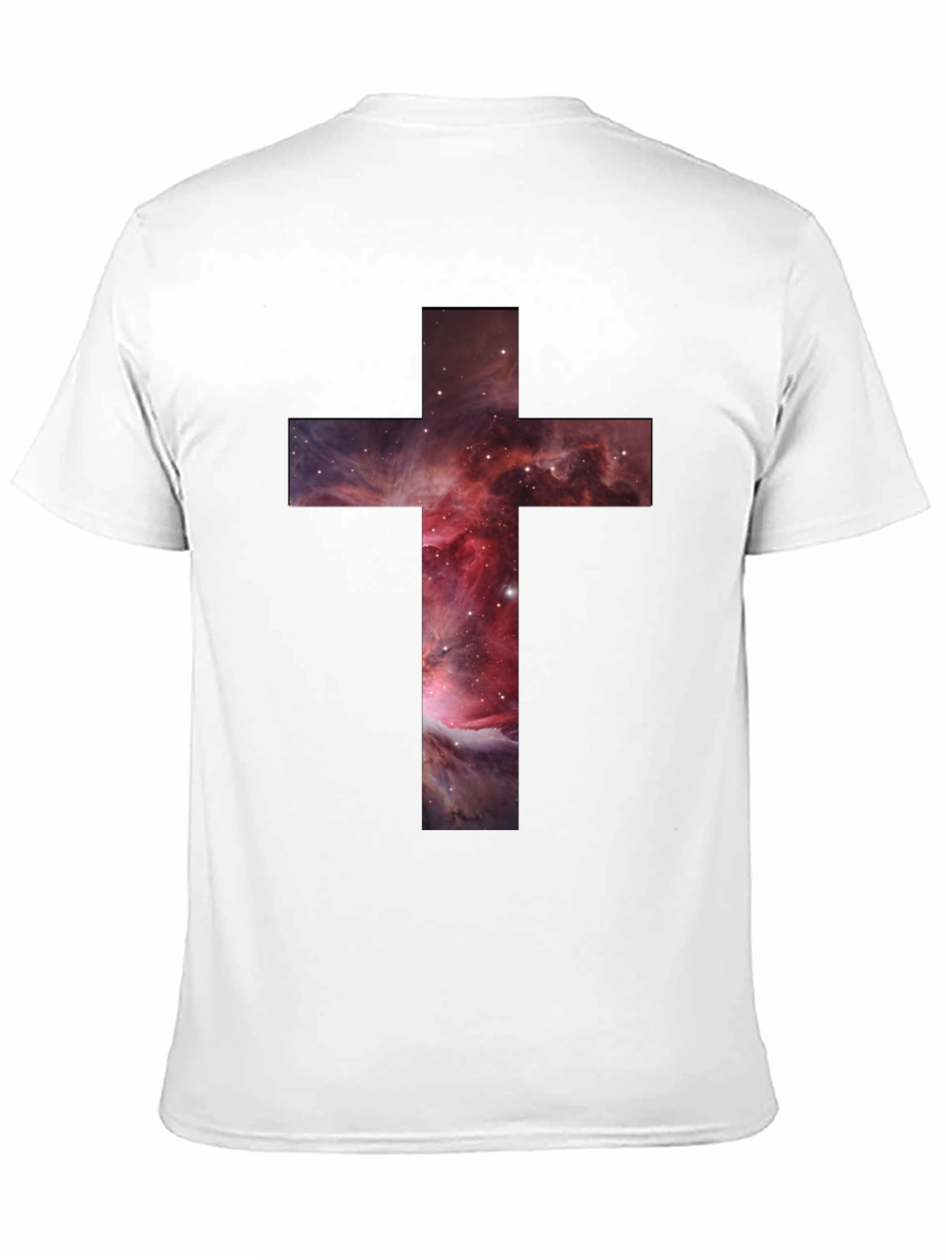 Nebula Cross Graphic Tee - Stylish Christian Apparel