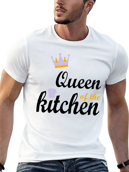 Queen of the Kitchen Black T-Shirt