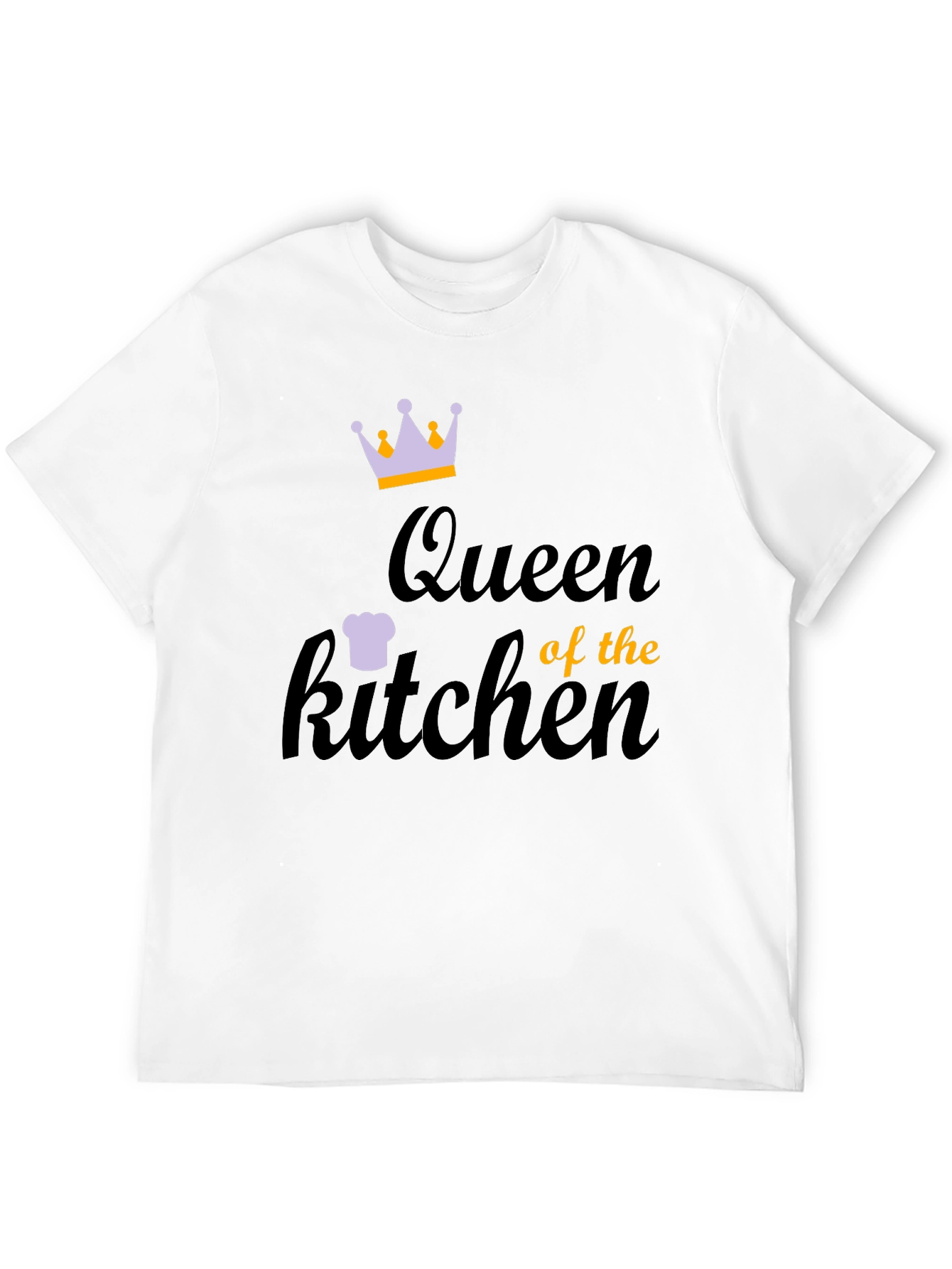 Queen of the Kitchen Black T-Shirt