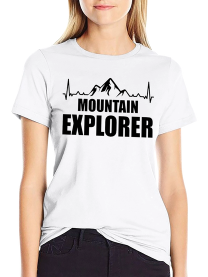 Mountain Explorer Black Graphic Tee