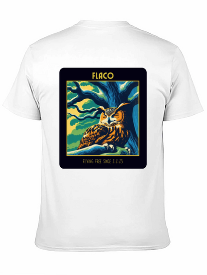 Flaco Owl Memorial Graphic T-Shirt