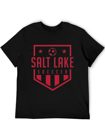 Salt Lake Soccer Black Graphic Tee