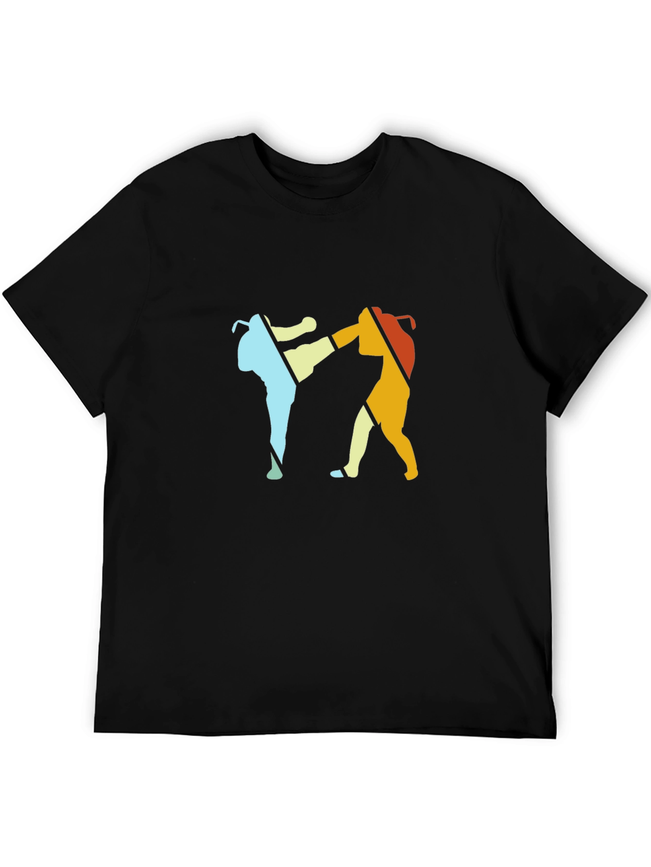 Retro Martial Arts T-Shirt: Kickboxing Design