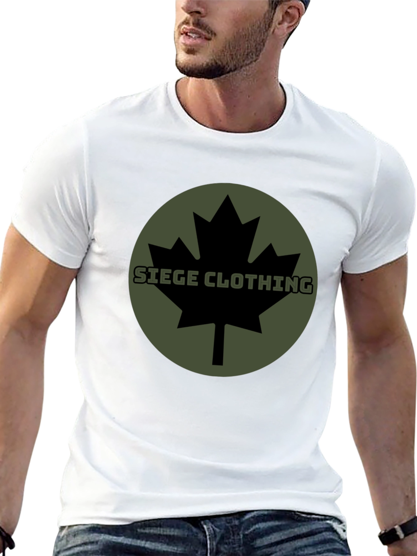Siege Clothing Maple Leaf Graphic Tee
