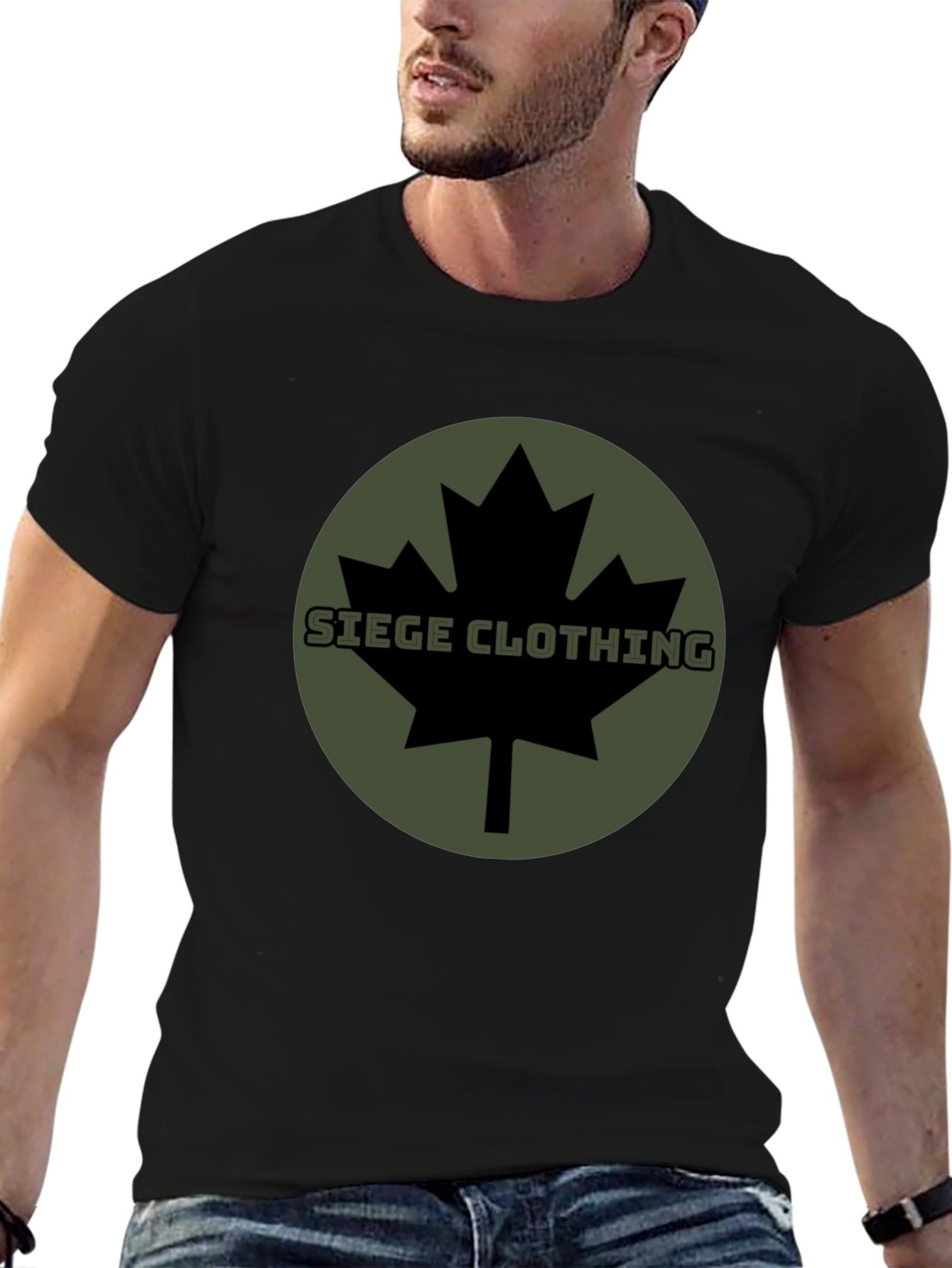 Siege Clothing Maple Leaf Graphic Tee
