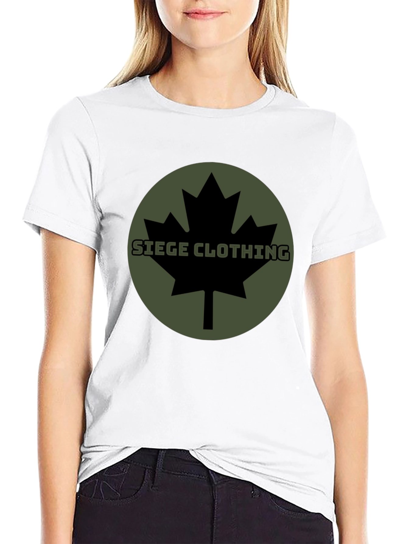 Siege Clothing Maple Leaf Graphic Tee