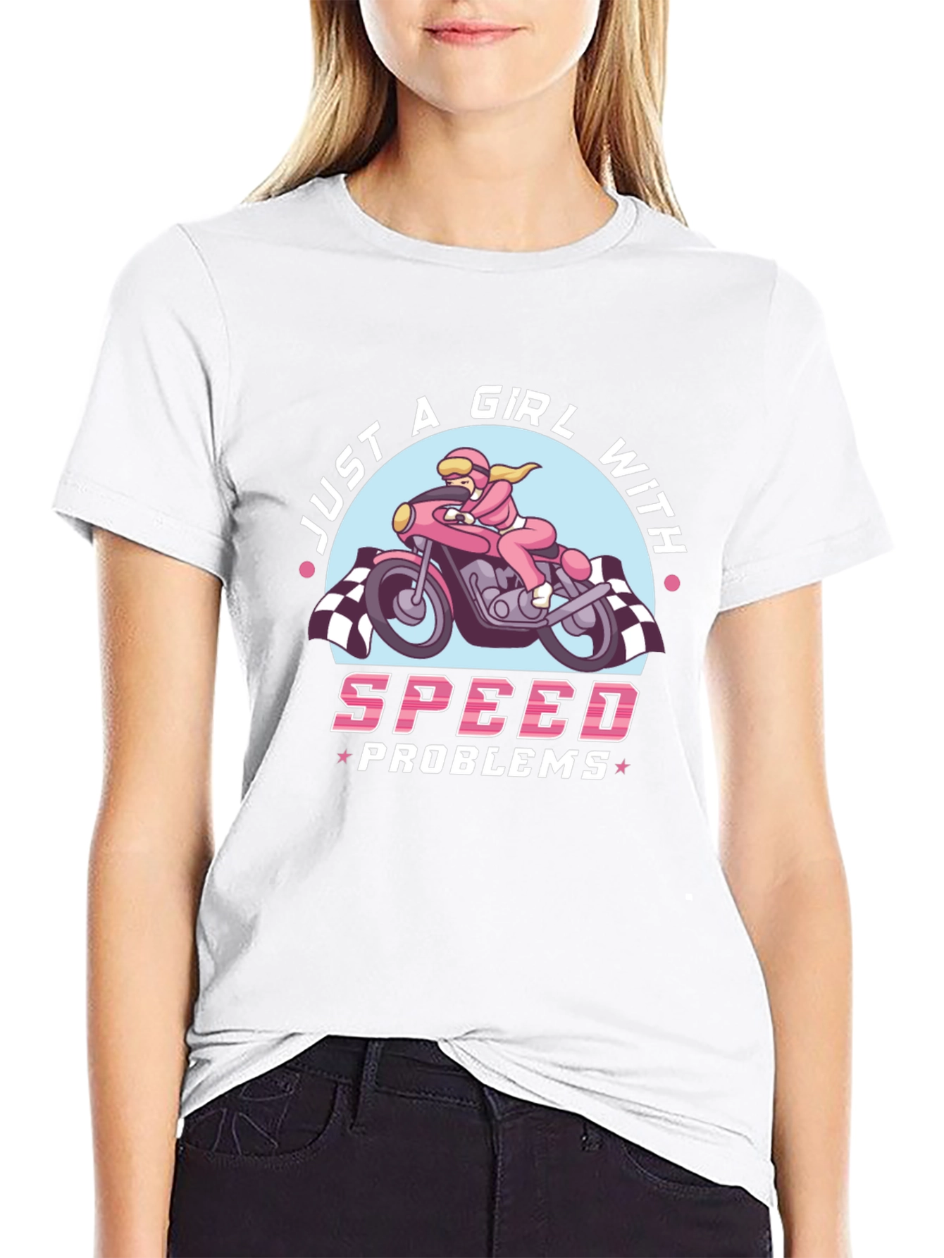 Just A Girl With Speed Problems T-Shirt