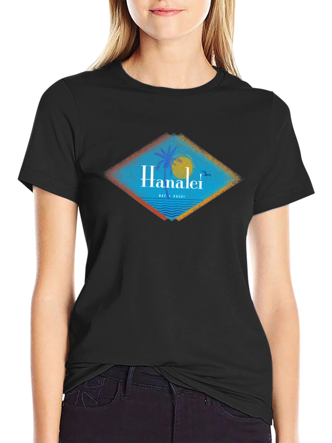 Hanalei Bay Kauai Graphic T-Shirt