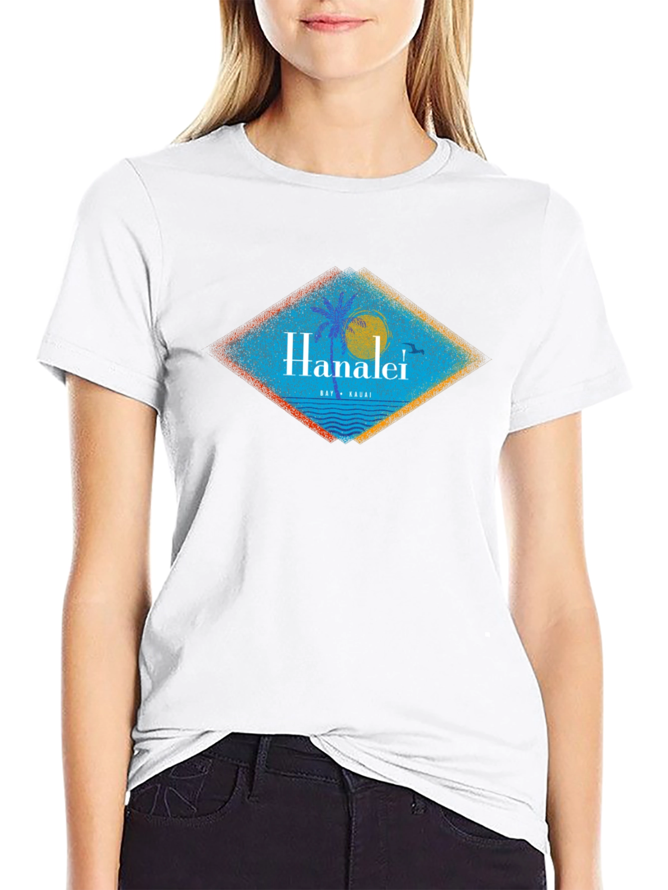 Hanalei Bay Kauai Graphic T-Shirt