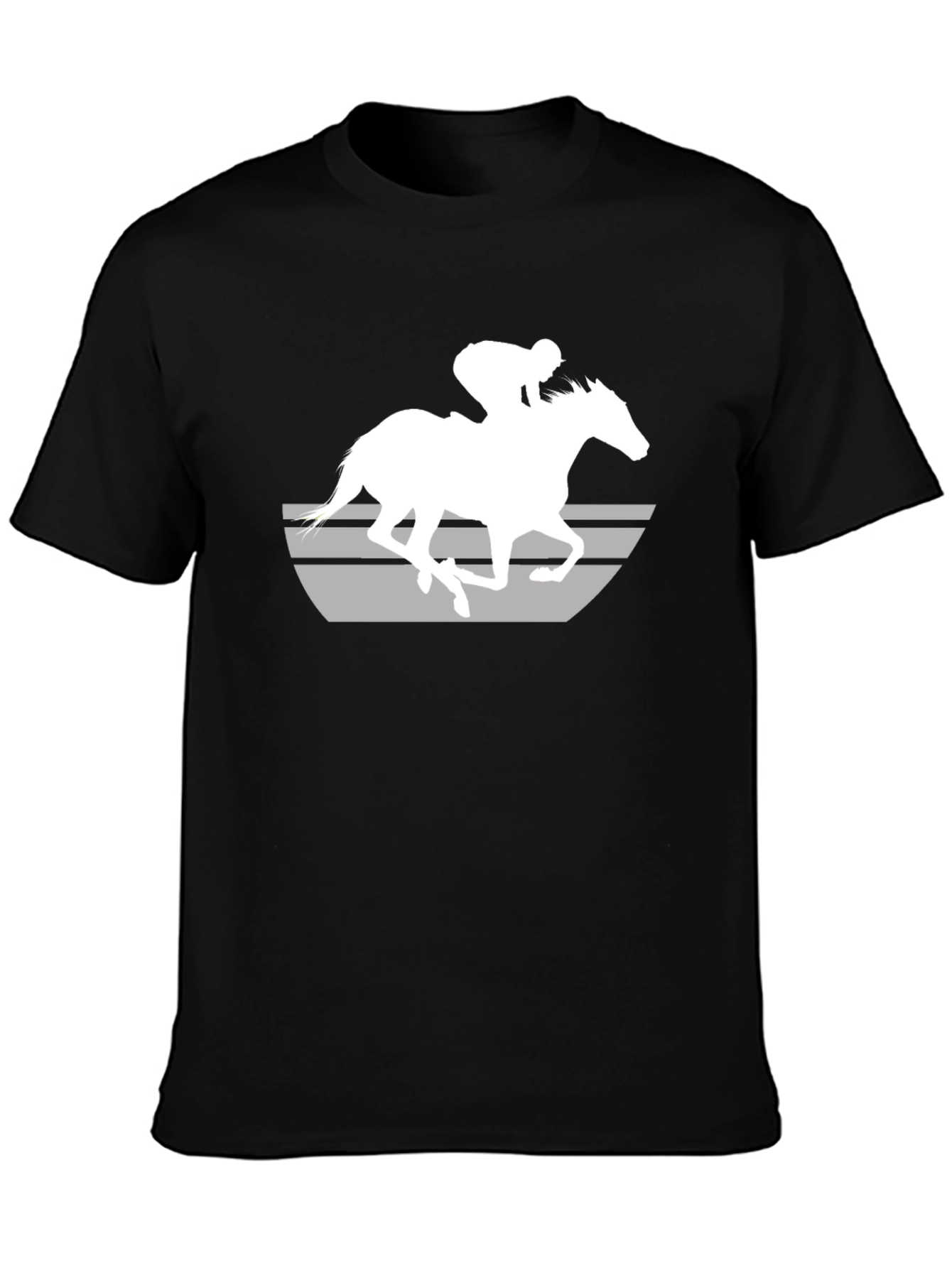 Horse Racing Graphic T-Shirt