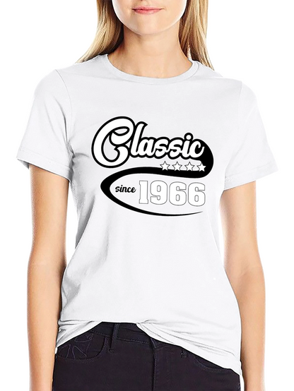 Classic Since 1966 Graphic Tee - Stylish Retro Design