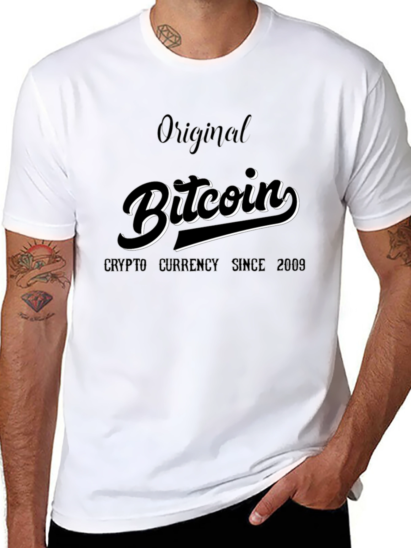 Original Bitcoin Crypto T-Shirt
