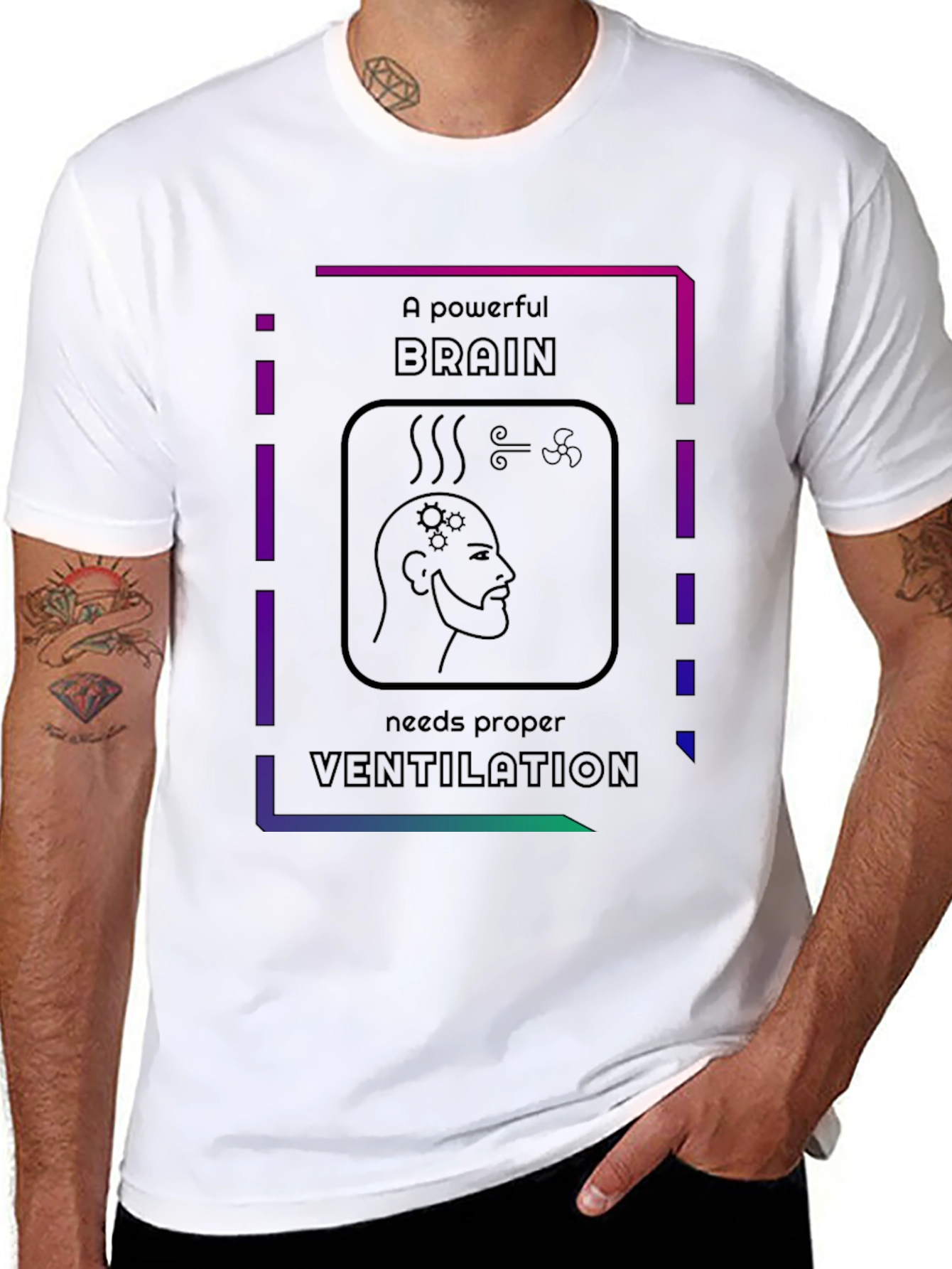 Brain Ventilation Graphic Tee