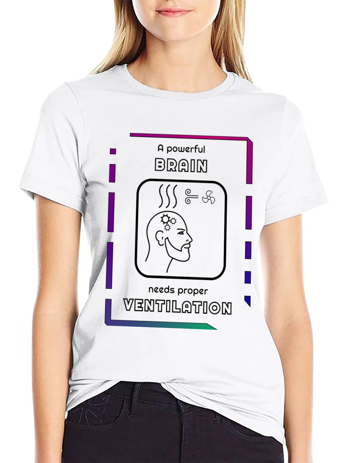 Brain Ventilation Graphic Tee