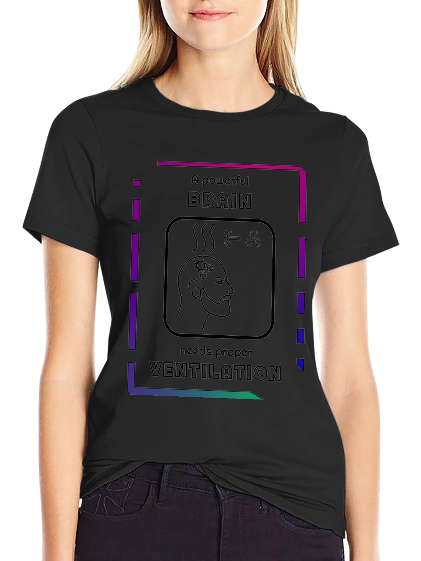 Brain Ventilation Graphic Tee