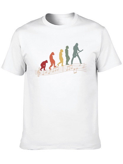 Evolution of Rock T-Shirt | Music Lover Tee