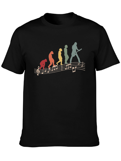 Evolution of Rock T-Shirt | Music Lover Tee