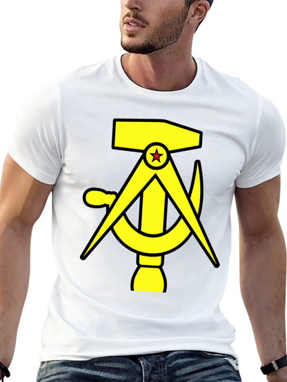 Hammer Compass and Sickle Black T-Shirt
