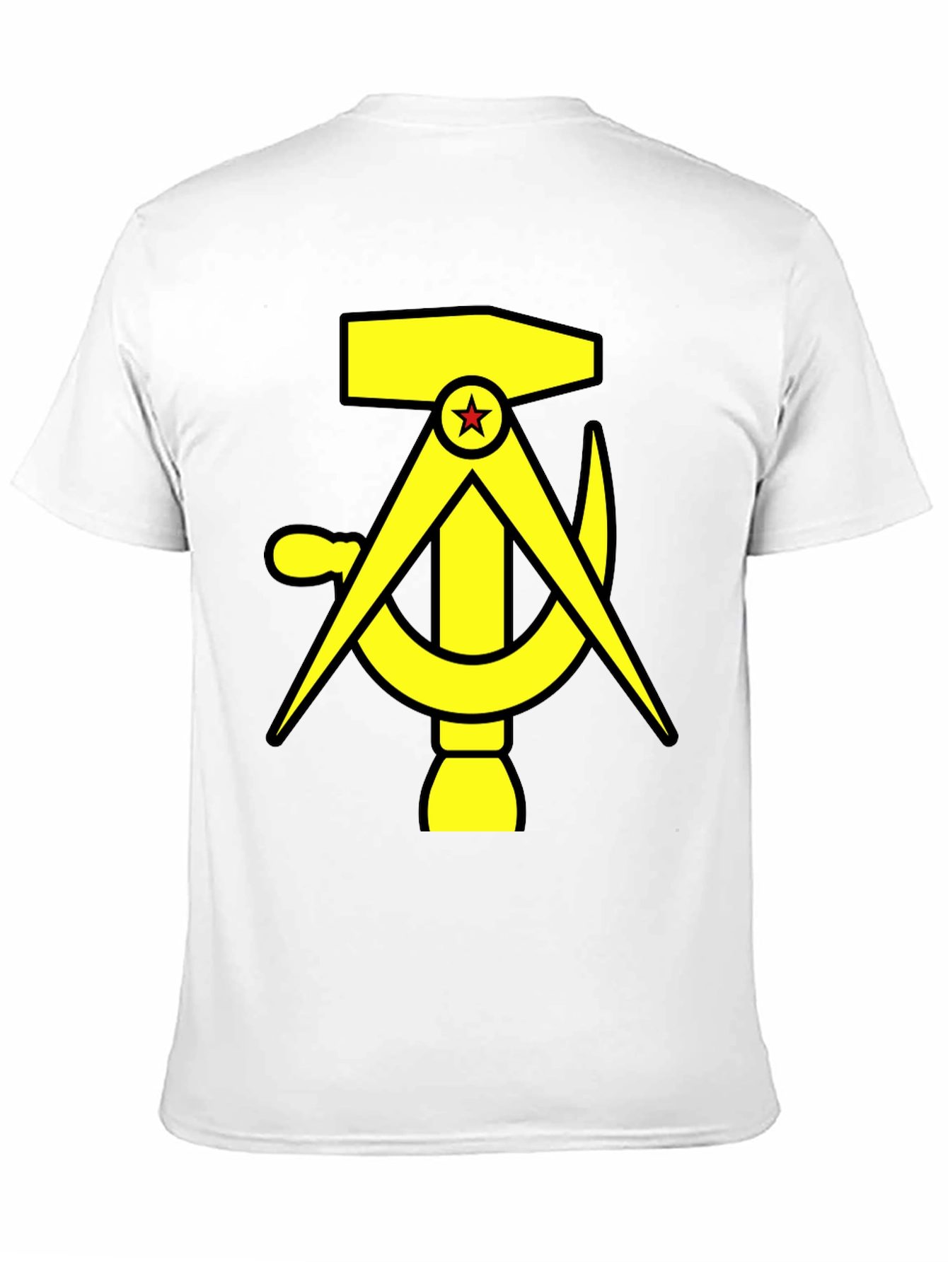 Hammer Compass and Sickle Black T-Shirt