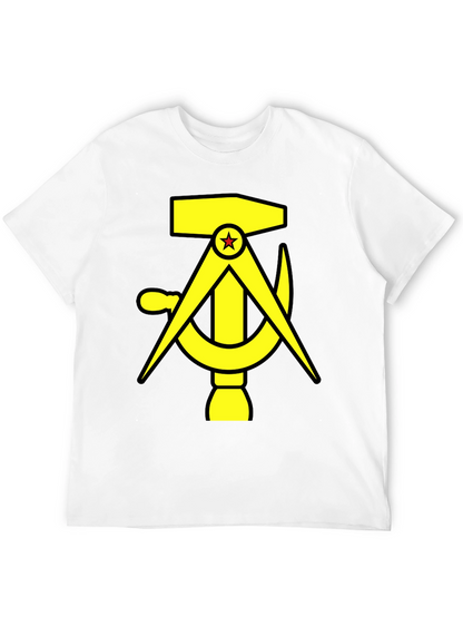 Hammer Compass and Sickle Black T-Shirt