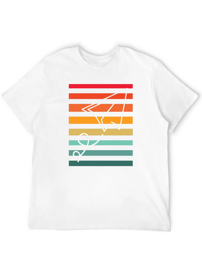 Retro Paper Airplane Graphic Tee