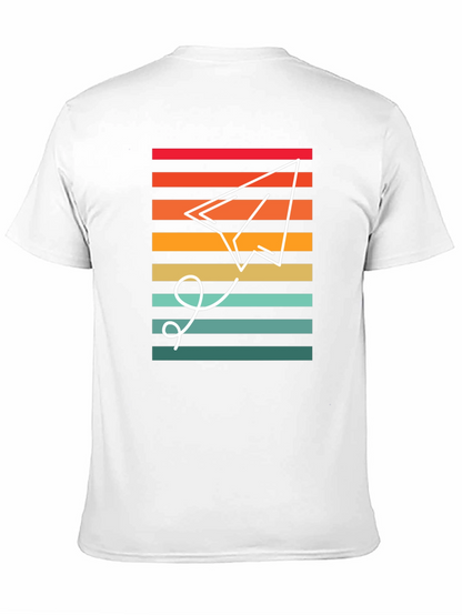 Retro Paper Airplane Graphic Tee