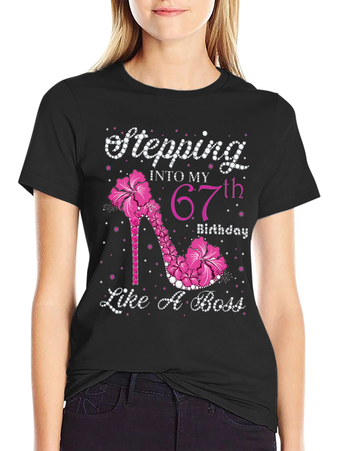Stepping Into My 67th Birthday T-Shirt