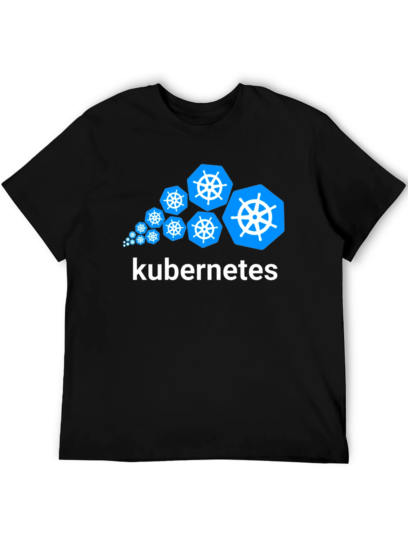 Kubernetes T-Shirt - Black Tech Tee for Developers