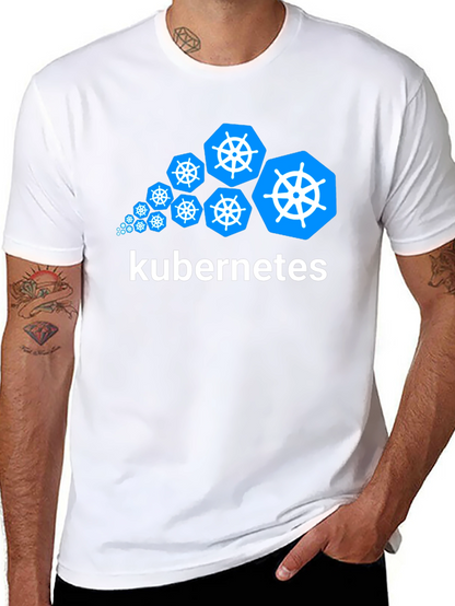 Kubernetes T-Shirt - Black Tech Tee for Developers