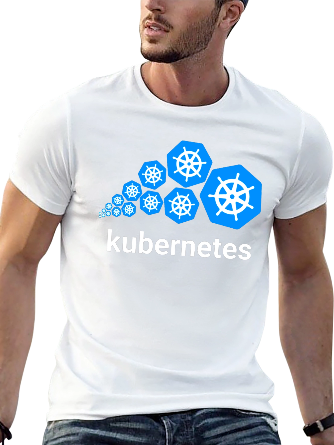 Kubernetes T-Shirt - Black Tech Tee for Developers
