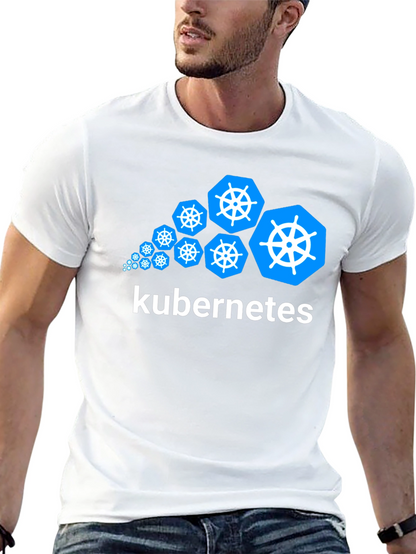 Kubernetes T-Shirt - Black Tech Tee for Developers