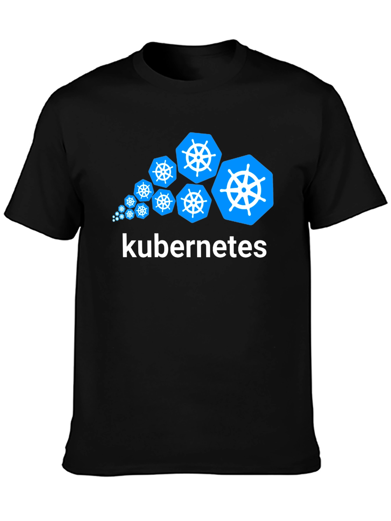 Kubernetes T-Shirt - Black Tech Tee for Developers