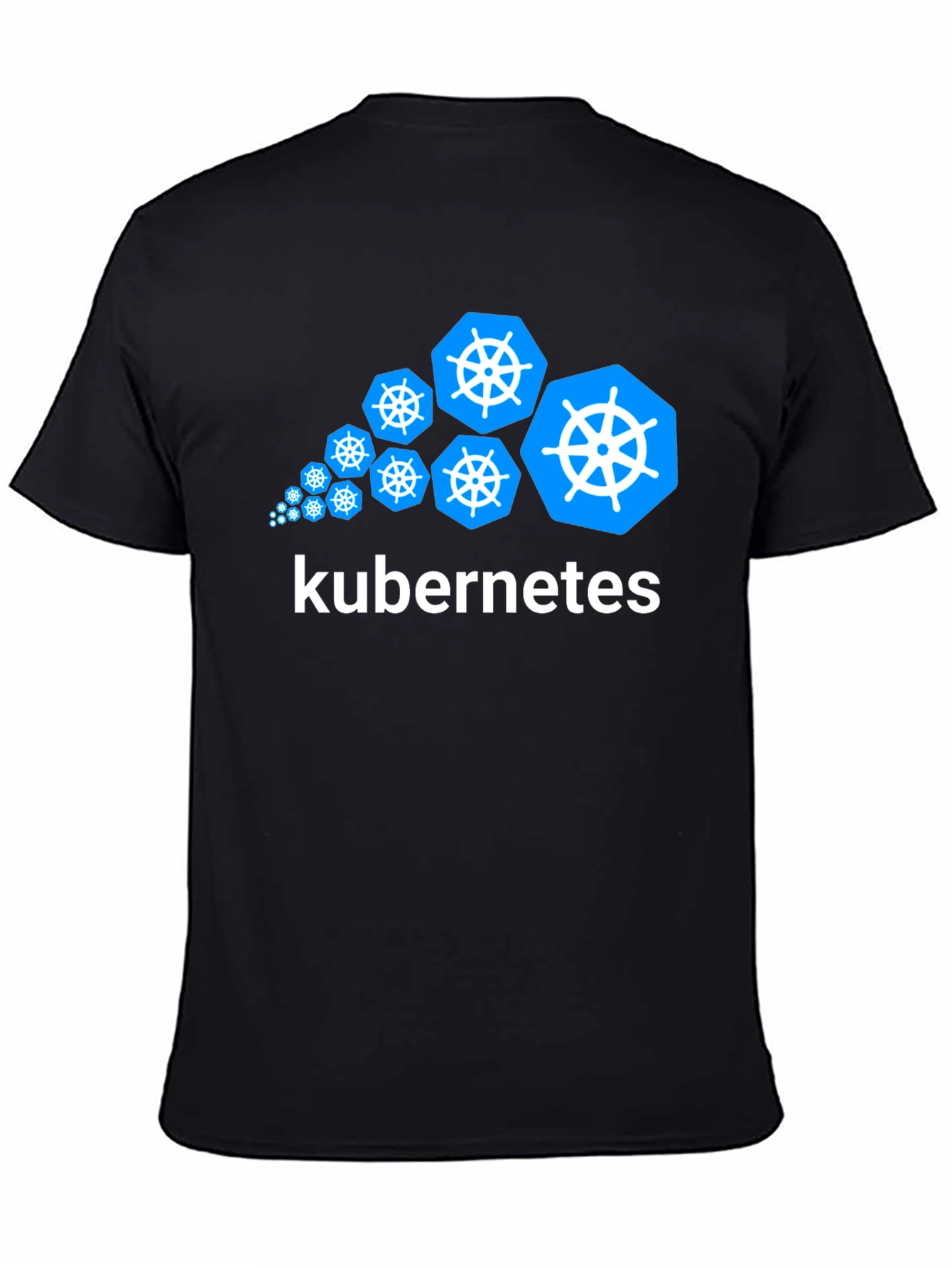 Kubernetes T-Shirt - Black Tech Tee for Developers