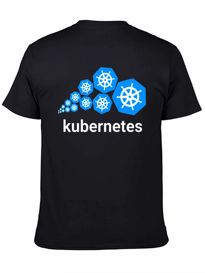 Kubernetes T-Shirt - Black Tech Tee for Developers