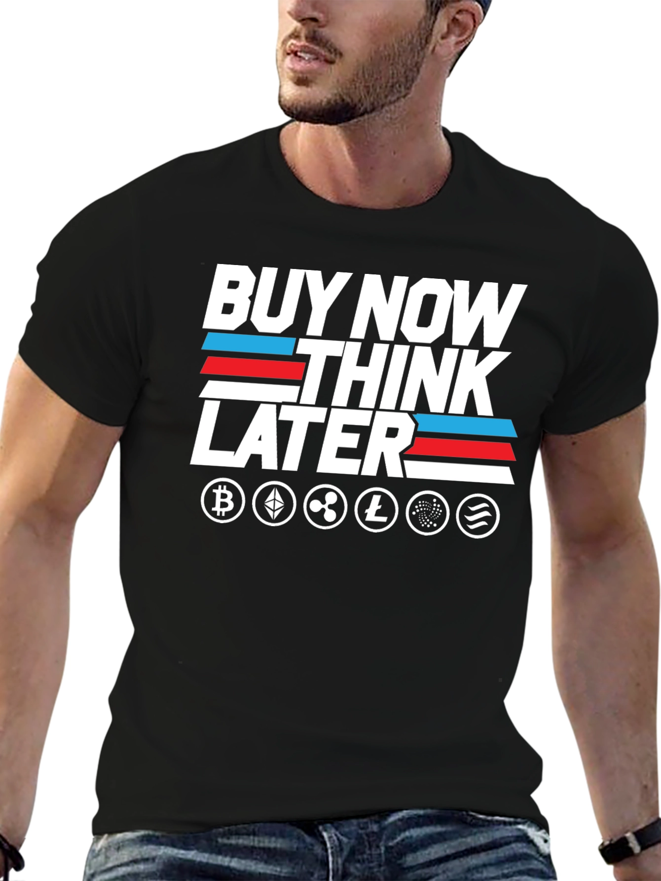 Crypto T-Shirt - Buy Now Think Later Tee