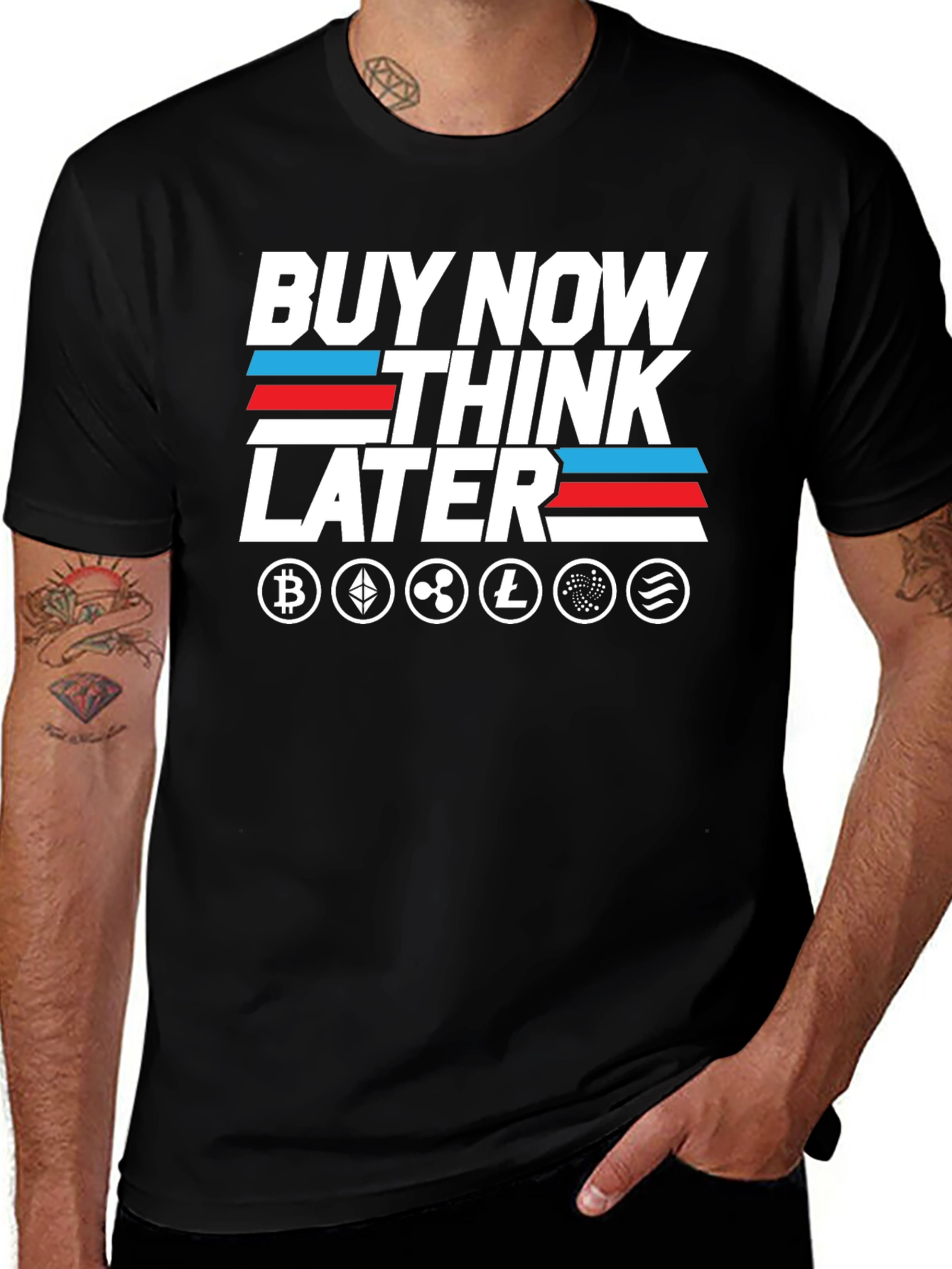 Crypto T-Shirt - Buy Now Think Later Tee