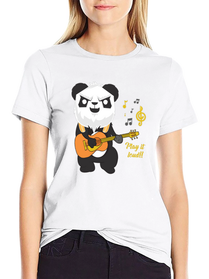 Panda Guitarist T-Shirt