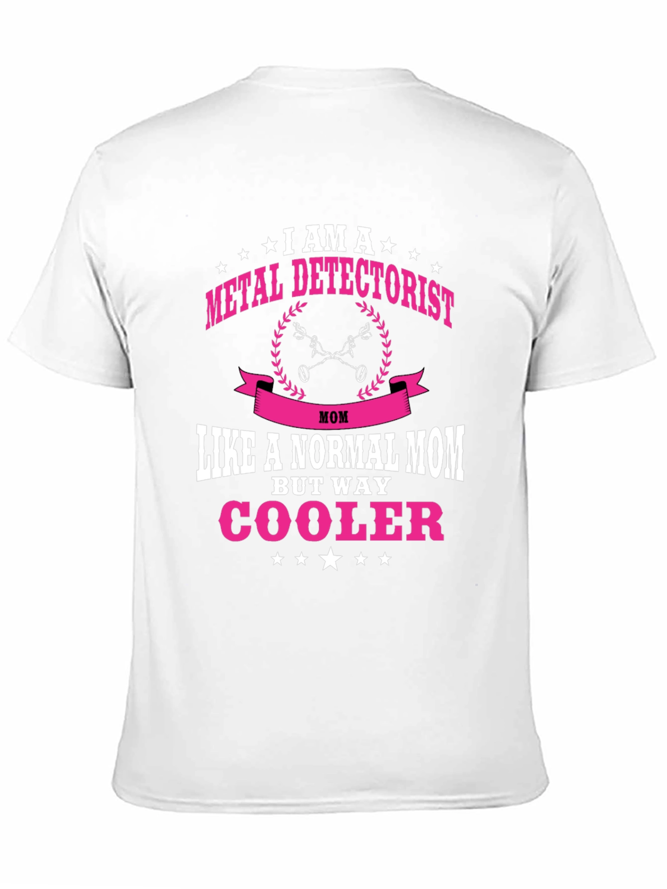 Metal Detectorist Mom T-Shirt - Black