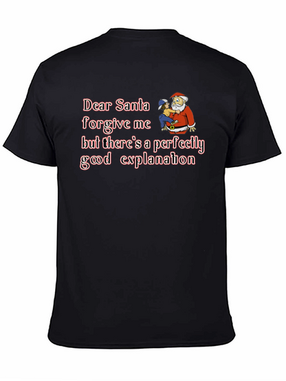 Dear Santa Forgive Me Graphic T-Shirt
