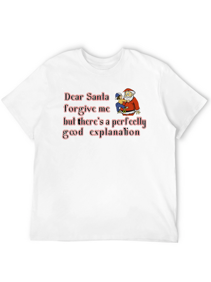 Dear Santa Forgive Me Graphic T-Shirt