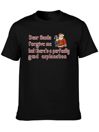 Dear Santa Forgive Me Graphic T-Shirt