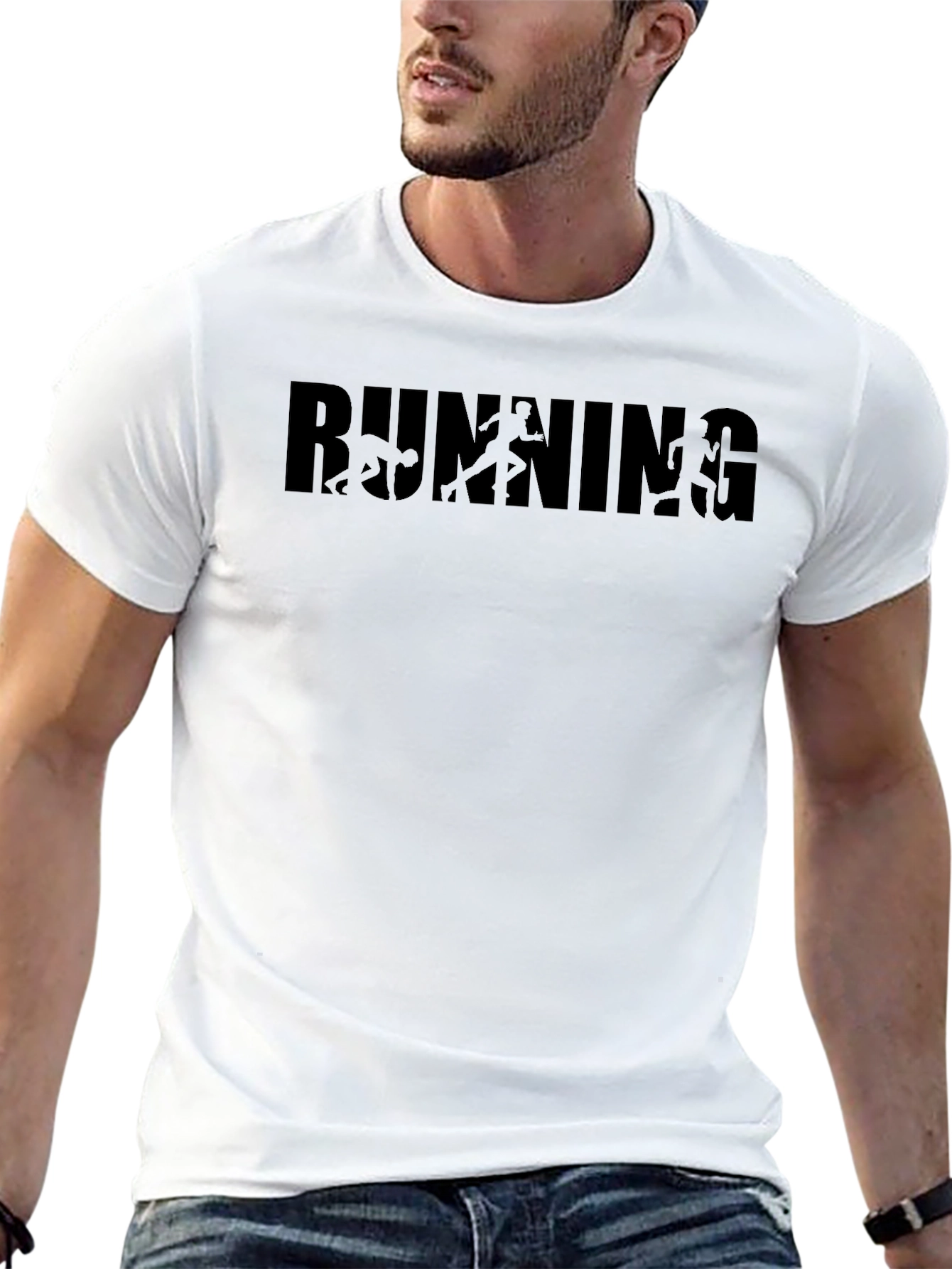 Running Enthusiast Black T-Shirt